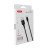 Дата кабель USB 2.0 AM to USB-C 1.0m braided black XO (XO-NB143C1-BK)