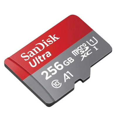 Карта пам&#039;яті SanDisk 256GB microSD class 10 UHS-I Ultra (SDSQUAC-256G-GN6MN)