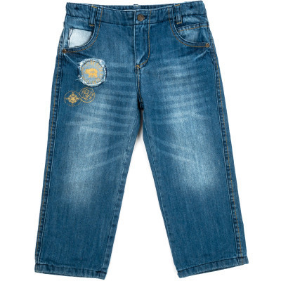 Джинси дитячі Aziz з утепленням (12705-128B-blue)
