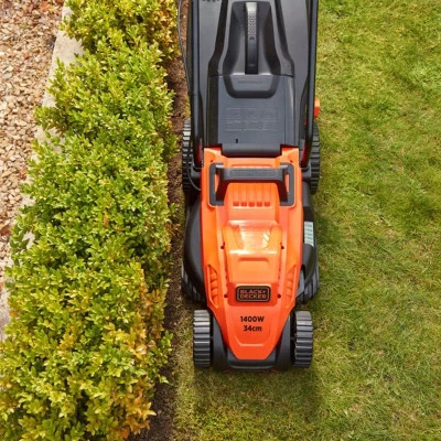 Газонокосарка Black&amp;Decker 1.4 кВт, 34 см (BEMW461BH)