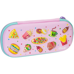 Пенал Cool For School 1 відділення з органайзером рожевий (QT-5670-Pink)