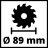 Дискова пила Einhell TC-CS 89 (4331030)