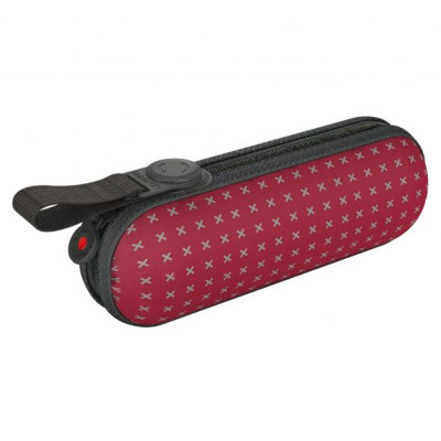 Парасоля Knirps X1 Manual 2Cross Red Ecorepel (Kn95 6010 8482)