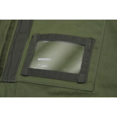 Напівкомбінезон робочий Neo Tools CAMO Olive, розмір L (52), 255 г/м2, потрійні шви, оливкова (81-242-L)