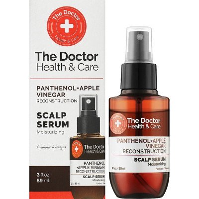 Сироватка для волосся The Doctor Health &amp; Care Panthenol + Apple Vinegar Реконструкція 89 мл (8588009351047)