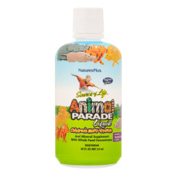 Мультивітамін Natures Plus Рідкі Дитячі Мультівітаміни, Тропічний смак, Animal Pa (NAP-29954)