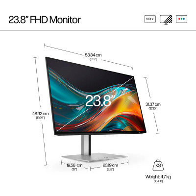 Монітор HP S7 Pro 724pf (8X530AA)