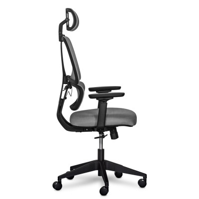 Офісне крісло Mealux Leo Air Dark Grey (Y-543 KBG)