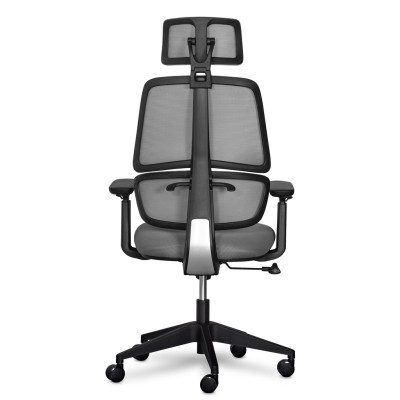Офісне крісло Mealux Leo Air Dark Grey (Y-543 KBG)