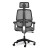 Офісне крісло Mealux Leo Air Dark Grey (Y-543 KBG)