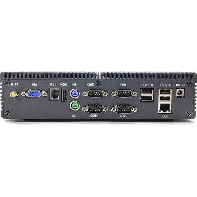 Промисловий ПК Geos BOX-2, J1900, 4Gb/128Gb/6xUSB/4xRS232/Ethernet (GEOS BOX-2 SSD 4 Gb, ОП 128Gb)