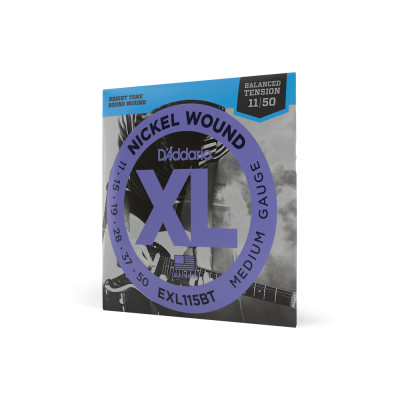 Струни для гітари D&#039;Addario XL Nickel Wound Balanced Tension Medium (11-50) (EXL115BT)