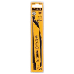 Полотно DeWALT для шабельних пилок, універсальне, 152 мм, 10-14 TPI, 5 шт (DT2348)