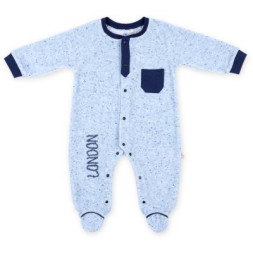 Чоловічок дитячий Bibaby велюровий з кишенькою &quot;London&quot; (60169-68B-blue)