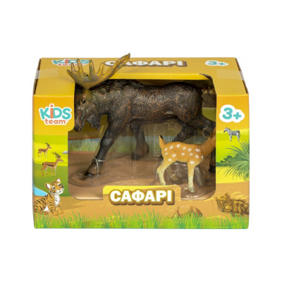 Фігурка Kids Team Сафарі Лось і лосеня (Q9899-A25_2)