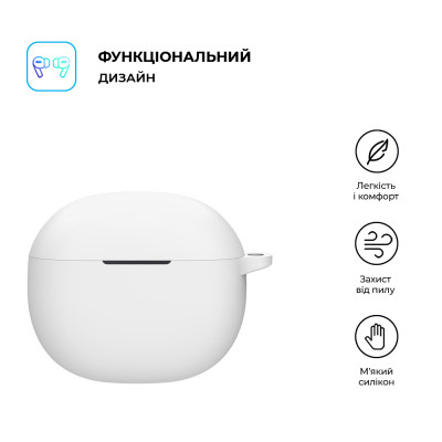 Чохол для навушників Armorstandart Hang Case для Xiaomi Redmi Buds 4 Active White (ARM73539)