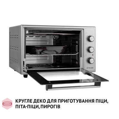 Електропіч Perfelli CLASSIC 37 GREY