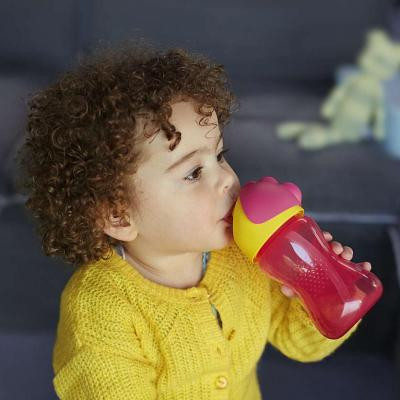Поїльник-непроливайка Philips AVENT з трубочкою 300 мл 12 міс+, рожевий (SCF798/02)