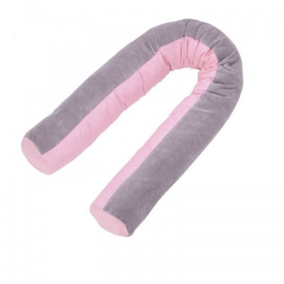 Подушка Верес для годування &quot;Comfort Long Velour taupe-rose&quot; 170*52 (302.01.4)