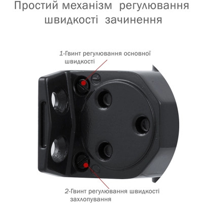 Доводчик двері Ryobi D-2055V BLACK