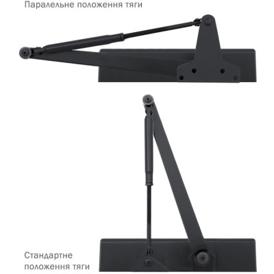 Доводчик двері Ryobi D-2055V BLACK