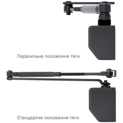 Доводчик двері Ryobi D-2055V BLACK