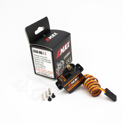 Сервопривід для дрона Emax ES08MA II 12g Mini Metal Gear Analog Servo (0102003010)