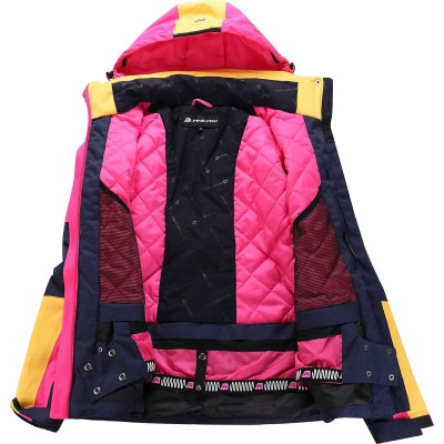 Куртка Alpine Pro Malefa LJCY546 235 оранжевий/синій S (007.016.0290)