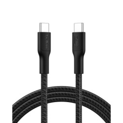 Дата кабель USB-C to USB-C 2.0m 240W black Belkin (CAB025HQ2MBK)