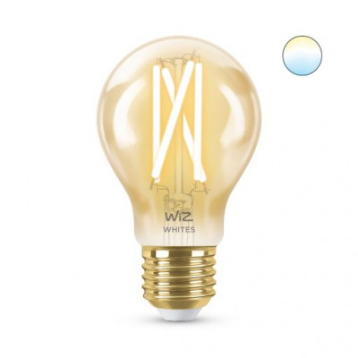 Розумна лампочка WiZ E27 7W(50W 640Lm) A60 2000-5000К філаментна Wi-Fi (929003017401)