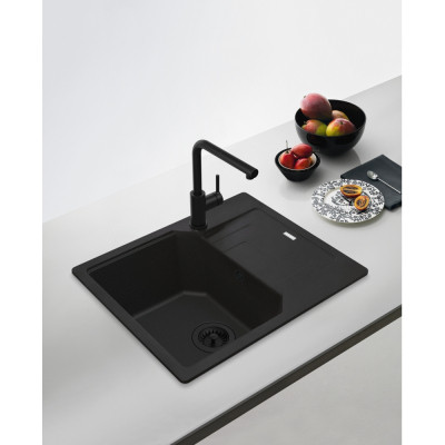 Змішувач Hansgrohe Lina L Pull Out, 254 мм , хром-чорний (115.0712.435)