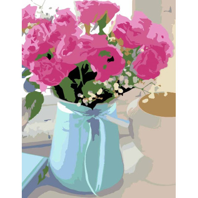 Картина по номерам Rosa Start Квіти 2.47“ 35 х 45 см (4823098514954)