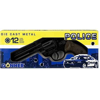 Іграшкова зброя Gonher Police 12-зарядний (123/6)