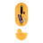 Мишка 2E MF300 PETSCATS&amp;DOGS Silent Wireless/Bluetooth Yellow (2E-MF300WPETSYW)