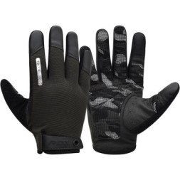 Рукавички для фітнесу RDX T2 Touch Screen Friendly Full Fingerf Black S (WGA-T2FB-S)