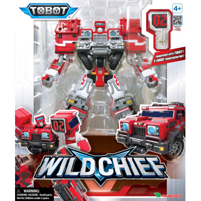 Трансформер Tobot Детективи Галактики С3 Вайлд Чіф (301131)