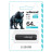 USB флеш накопичувач Wibrand 64GB Grizzly Black USB 2.0 (WI2.0/GR64P3B)