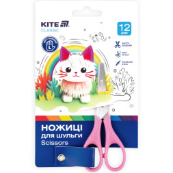 Ножиці Kite дитячі для шульги рожевий, 12 см (K-149-1)