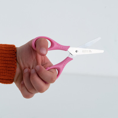 Ножиці Kite дитячі для шульги рожевий, 12 см (K-149-1)