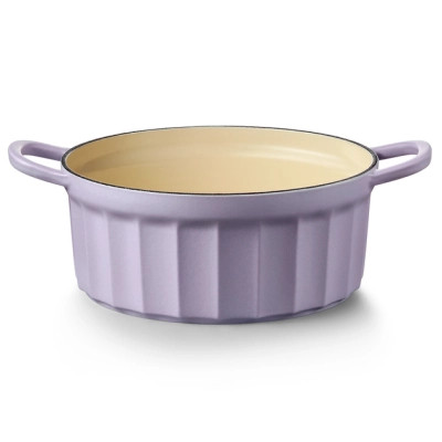 Гусятниця Buydeem CP521 Petal Purple чавунна емальована 2.9 л (CP521-PP)