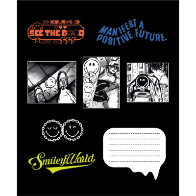 Зошит Yes Smiley World Anime А5 60 аркушів лінія (767657)