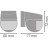Датчик руху LEDVANCE WALL 110DEG IP44 DG (4058075244757)