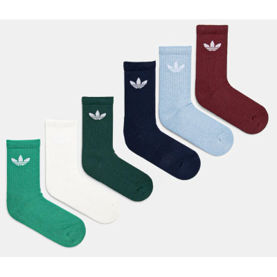 Шкарпетки Adidas TR Crew S JI9504 6P мультиколор S (37-39) (4067905450879)