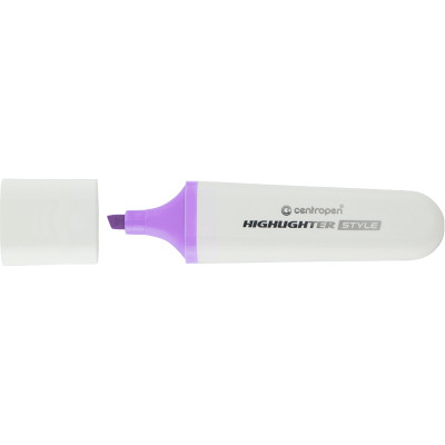 Маркер Centropen текстовий Highlighter Style 1-4,6 мм клин. пастельний ліловий (6252/57)