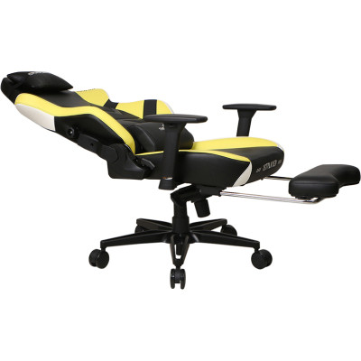 Крісло ігрове 1stPlayer Duke Black-White-Yellow (Duke BlackWhiteYellow)
