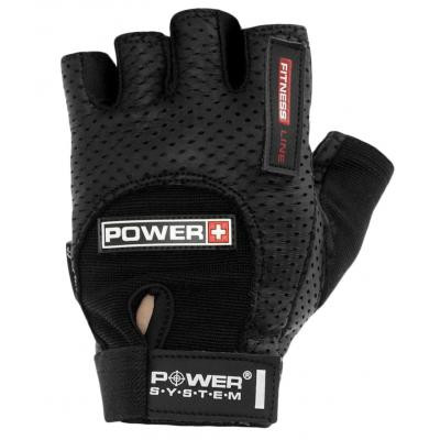 Рукавички для фітнесу Power System Power Plus PS-2500 Black XS (PS-2500_XS_Black)
