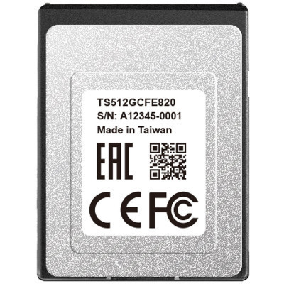 Карта пам&#039;яті Transcend 512GB CFExpress 820 Type B (TS512GCFE820)