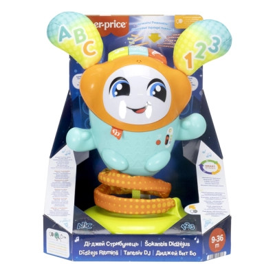 Інтерактивна іграшка Fisher-Price Ді-Джей Стрибунець з технологією Smart Stages (багатомовний) (HYR71)