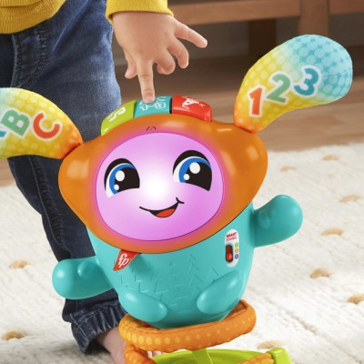 Інтерактивна іграшка Fisher-Price Ді-Джей Стрибунець з технологією Smart Stages (багатомовний) (HYR71)