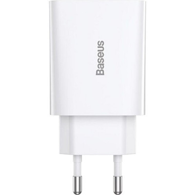 Зарядний пристрій Baseus Speed Mini Quick Charger White (CCFS-SN02)
